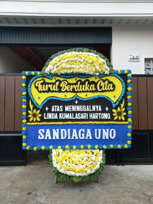Papan Bunga Duka di Benawa