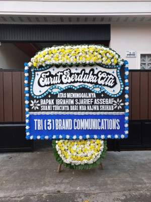 Papan Bunga Duka di Benawa